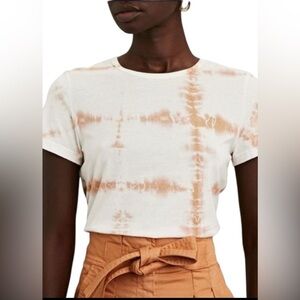 A.L.C. Women's Bambina Cotton Tee Tie Dye Size Small